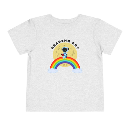 Rainbow Reading Bot - Toddler Tee