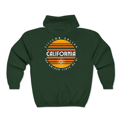 Silicon Valley CA The Golden State of AI Hoodie Sweatshirt
