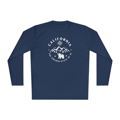 California The Golden State of AI - Unisex Long Sleeve Tee
