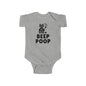 Funny "Beep Poop" Infant Bodysuit