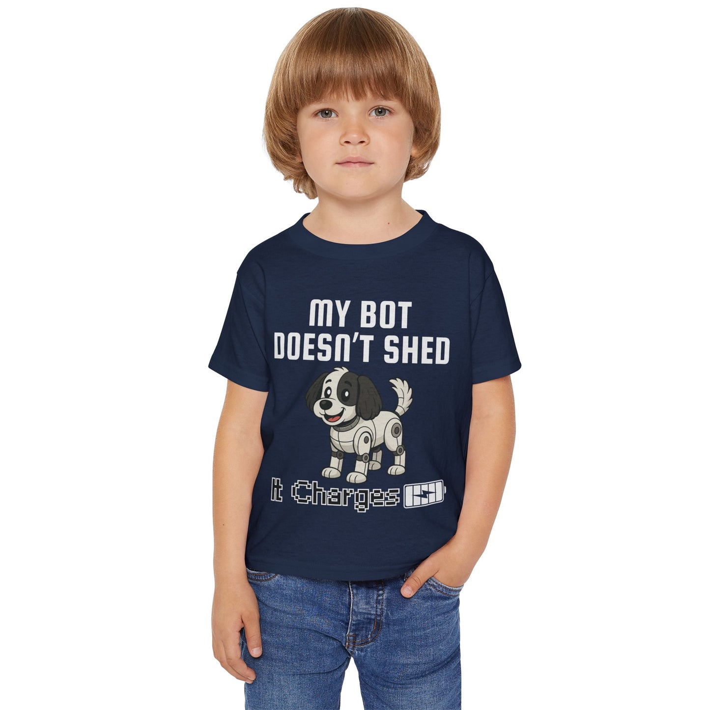 My Bot Doesn't Shed - Toddler Tee