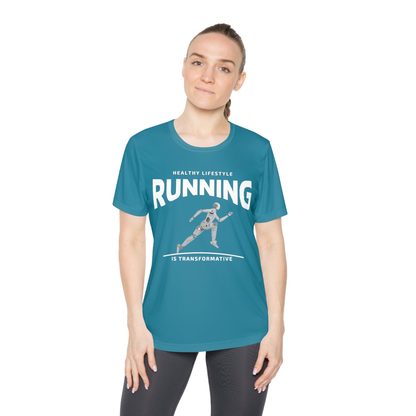 Healthy Lifestyle Running is Transformative - Workout Tee