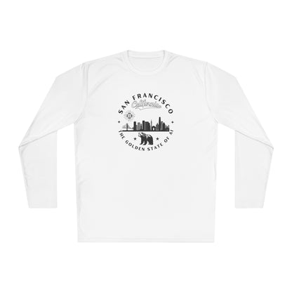 San Francisco CA The Golden State of AI - Unisex Long Sleeve Tee