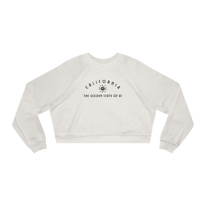 California Golden State of AI Design - Cropped Pullover