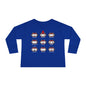 Toddler Robot Emotions Long Sleeve Tee