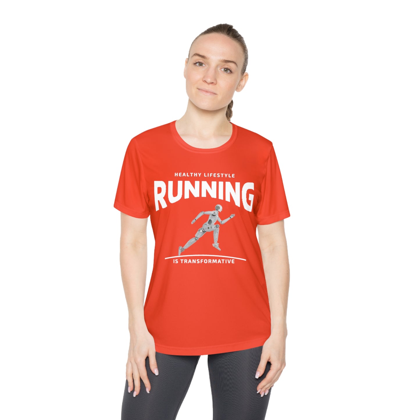 Healthy Lifestyle Running is Transformative - Workout Tee