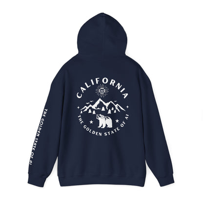 California The Golden State of AI - Unisex Hoodie