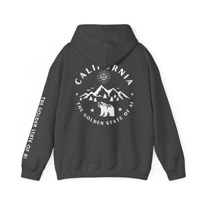 California The Golden State of AI - Unisex Hoodie