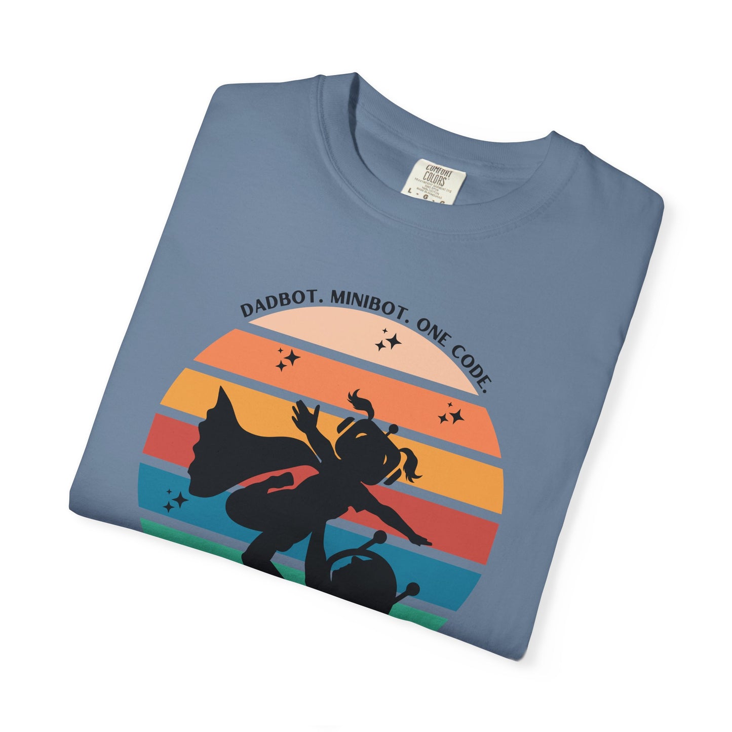 DadBot. MiniBot (girl). One Code.  Unisex T-shirt
