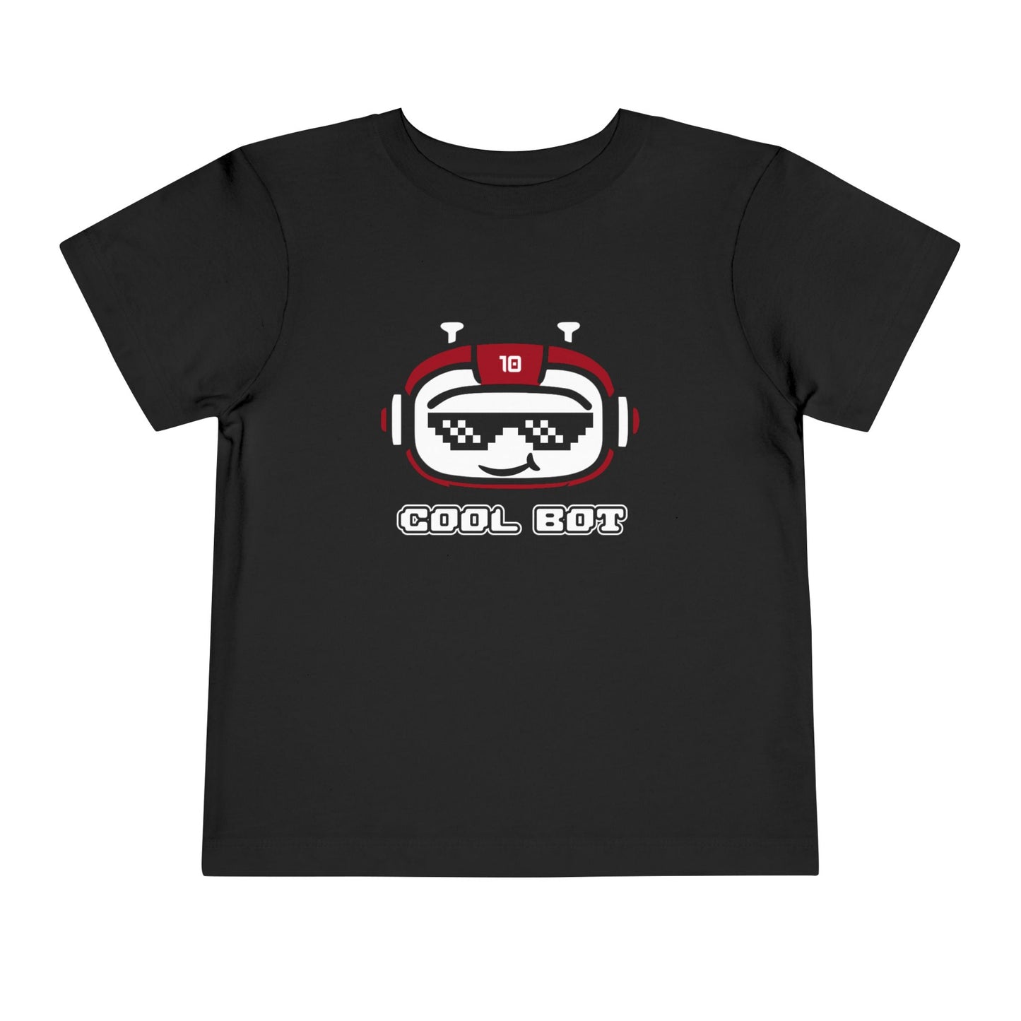 Cool Bot Toddler Short Sleeve Tee - Fun & Stylish Kids Tee for Playtime