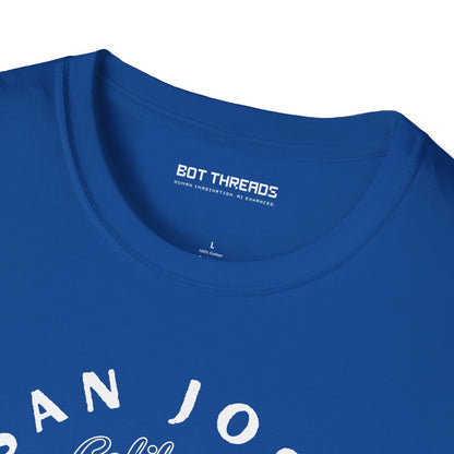 San Jose CA The Golden State of AI - Unisex Softstyle Tee