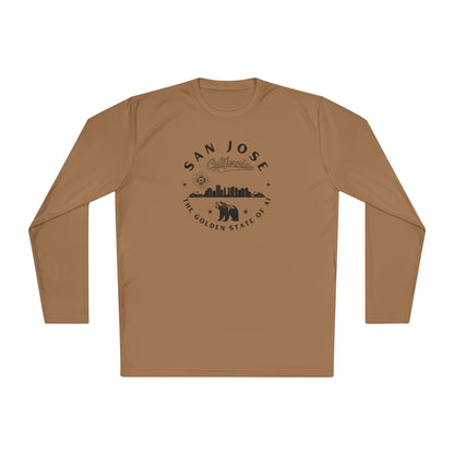 San Jose CA The Golden State of AI - Unisex Long Sleeve Tee