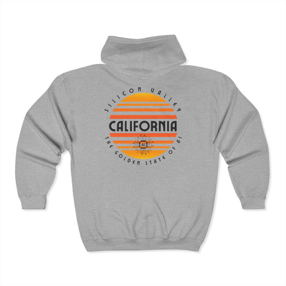 Silicon Valley CA The Golden State of AI Hoodie Sweatshirt