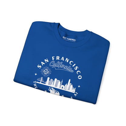 San Francisco CA The Golden State of AI - Crewneck Unisex Sweatshirt