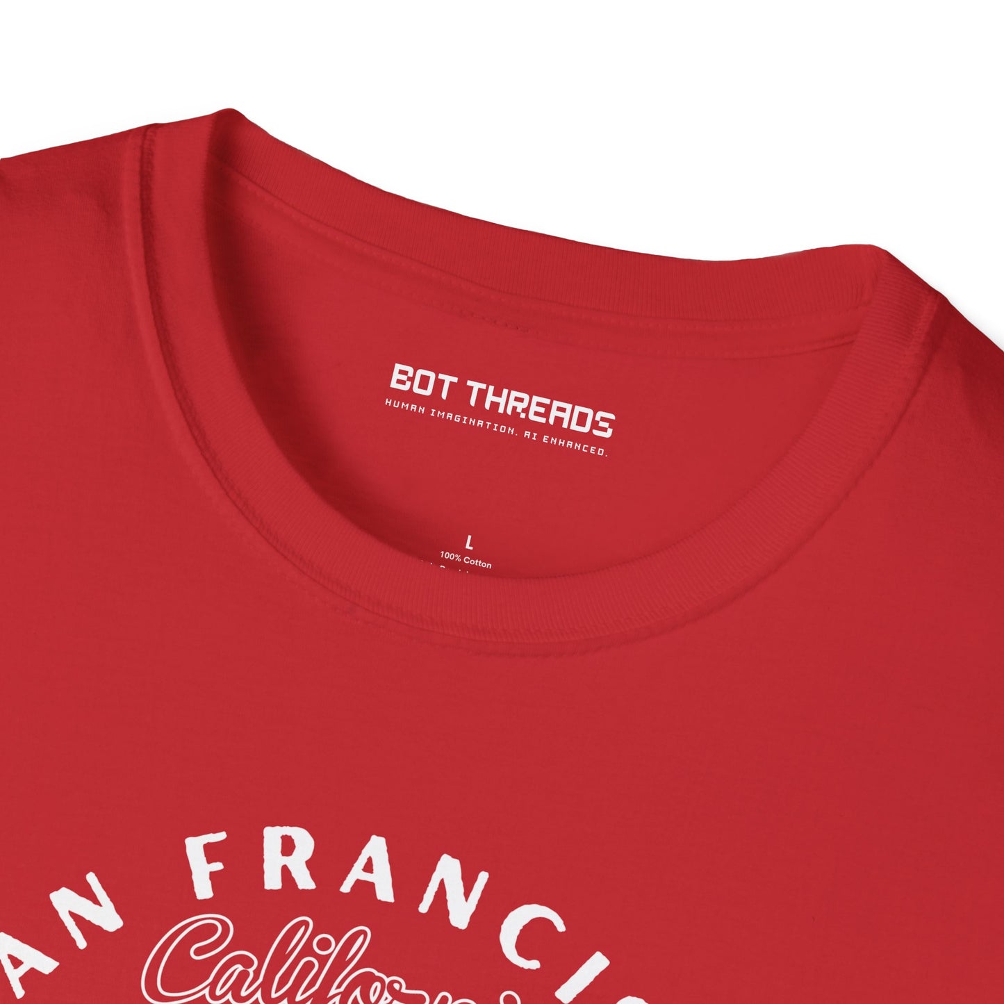 San Francisco CA The Golden State of AI - Unisex Softstyle Tee