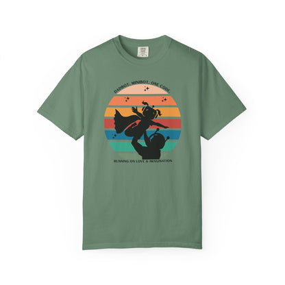 DadBot. MiniBot (girl). One Code.  Unisex T-shirt