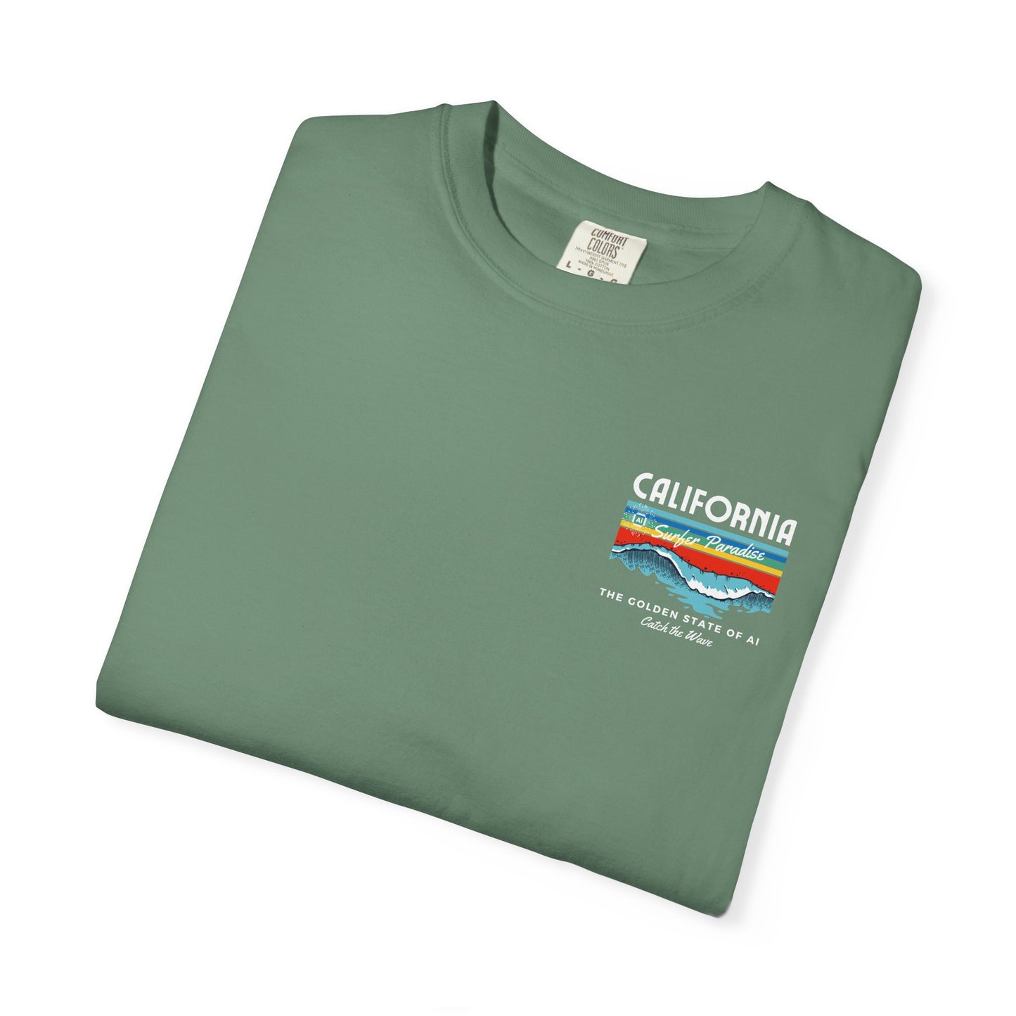 Catch the Wave CA The Golden State of AI - Unisex Tee