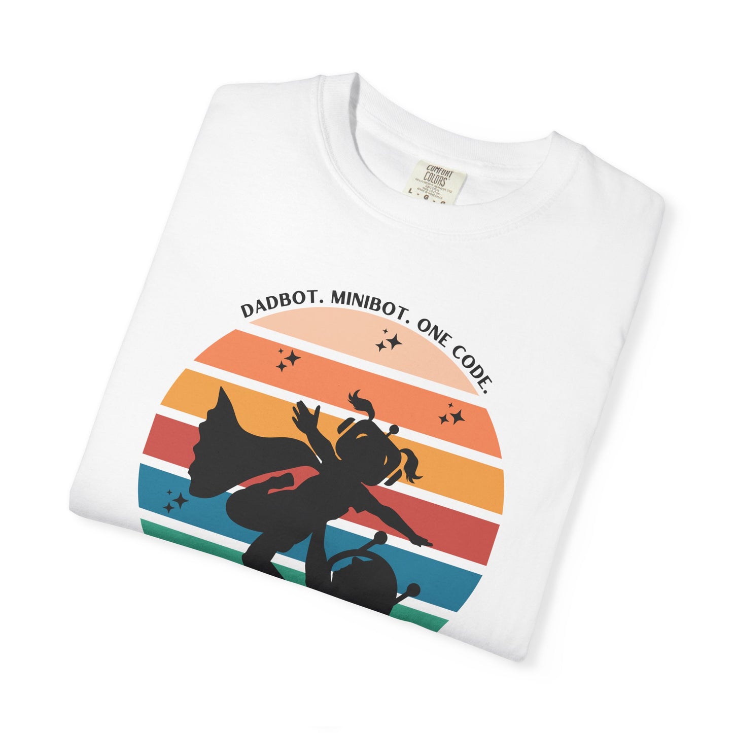 DadBot. MiniBot (girl). One Code.  Unisex T-shirt