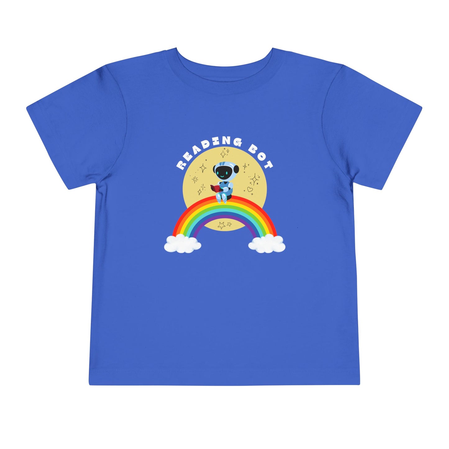 Rainbow Reading Bot - Toddler Tee