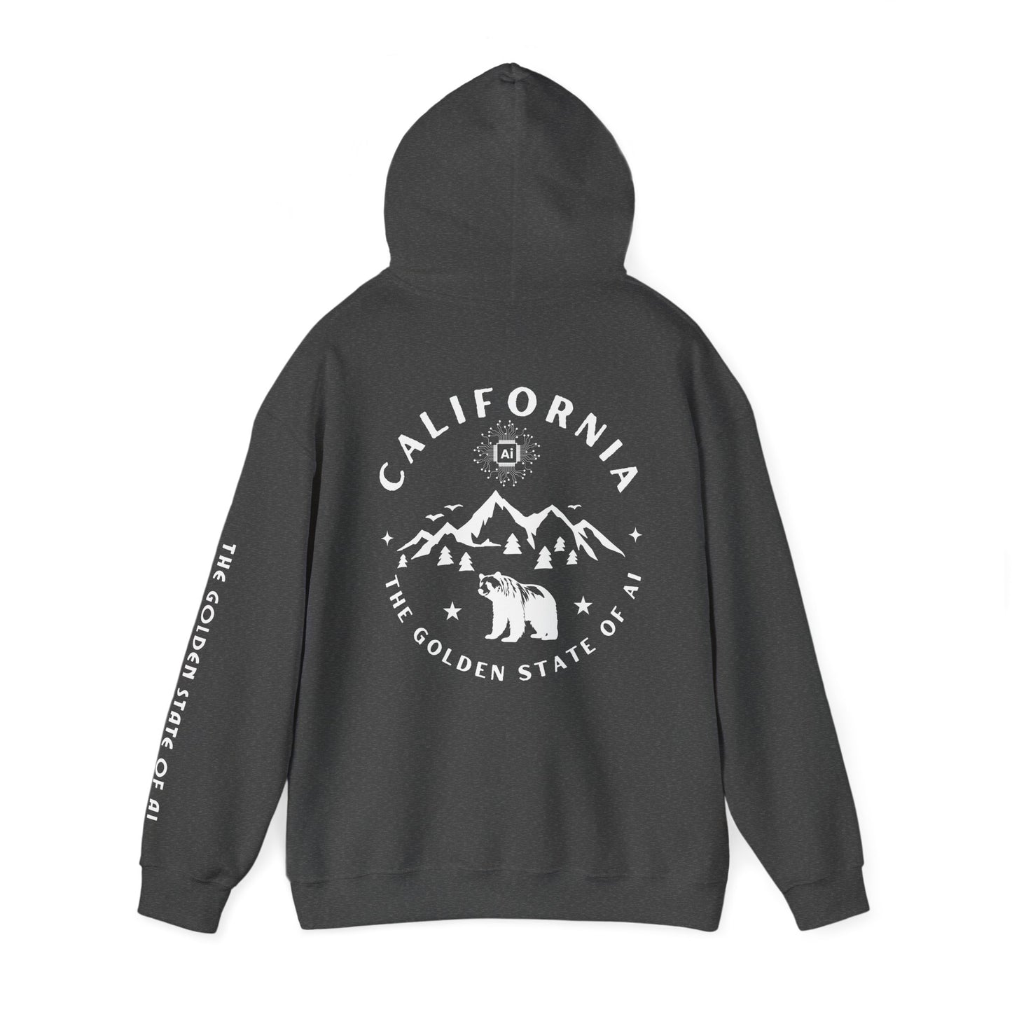 California The Golden State of AI - Unisex Hoodie