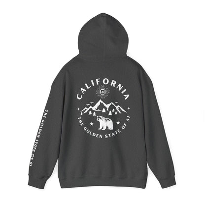 California The Golden State of AI - Unisex Hoodie