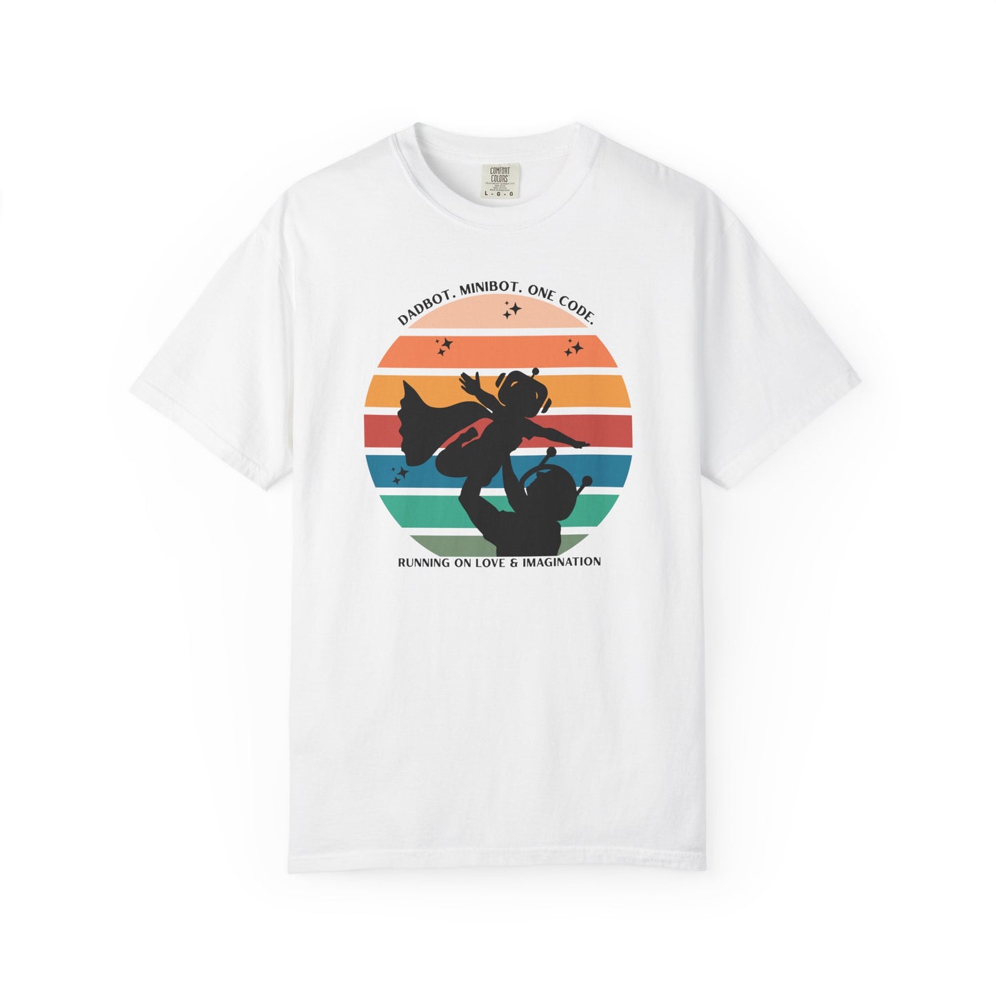 DadBot. MiniBot (boy). One Code.  Unisex T-shirt