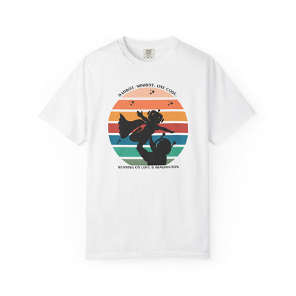 DadBot. MiniBot (boy). One Code.  Unisex T-shirt