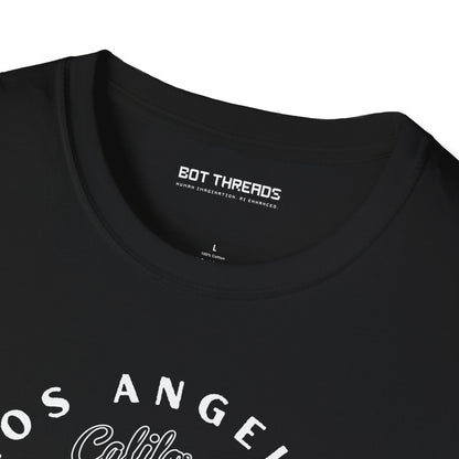 Los Angeles CA The Golden State of AI - Unisex Softstyle Tee