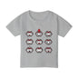 Toddler Robot Emotions Short Sleeve Tee