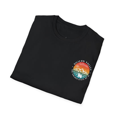 Silicon Valley CA The Golden State of AI Unisex T-Shirt