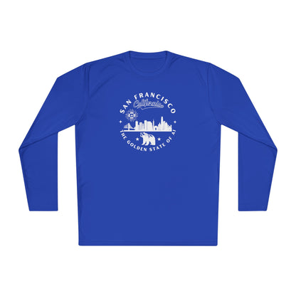 San Francisco CA The Golden State of AI - Unisex Long Sleeve Tee
