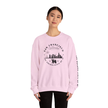 San Francisco CA The Golden State of AI - Crewneck Unisex Sweatshirt