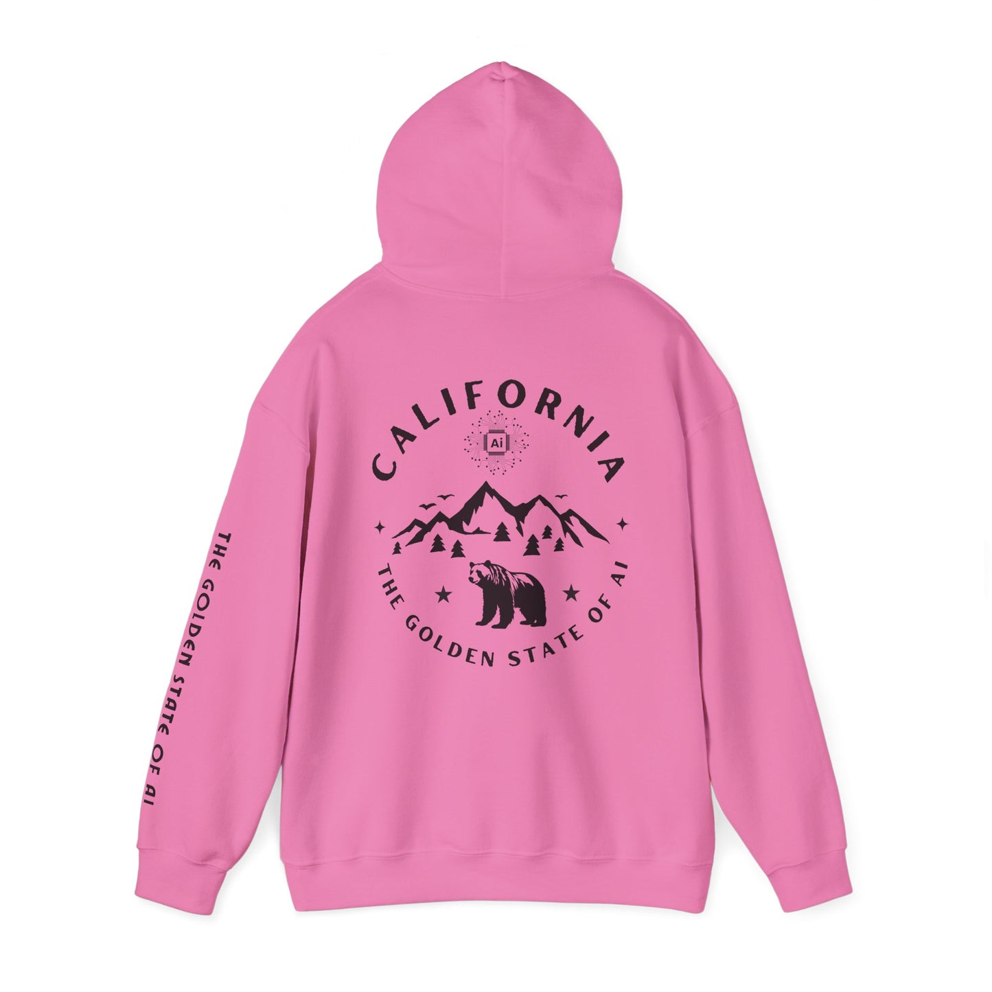 California The Golden State of AI - Unisex Hoodie