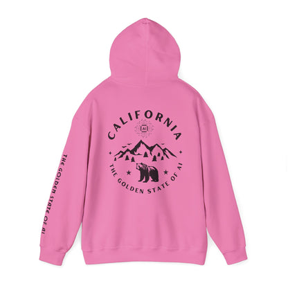 California The Golden State of AI - Unisex Hoodie