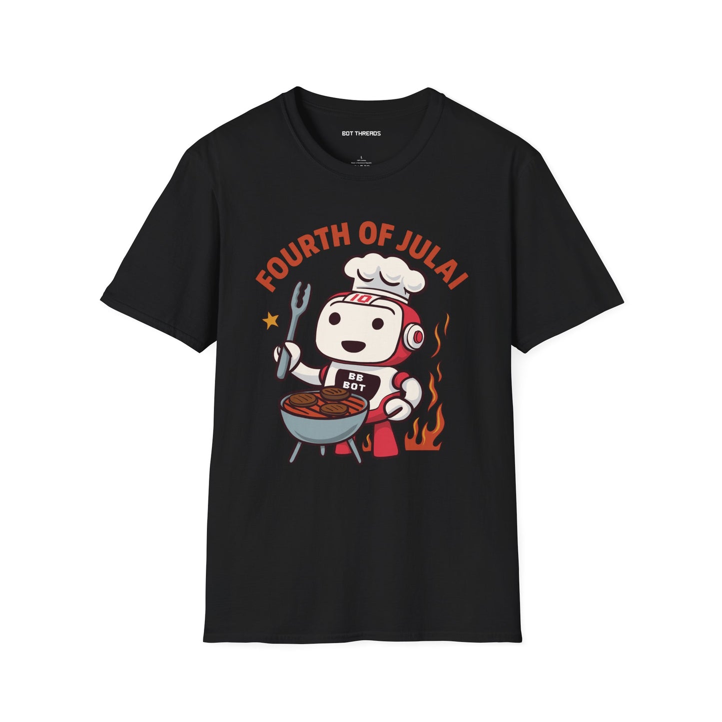 Fourth of July AI Tech Unisex T-Shirt