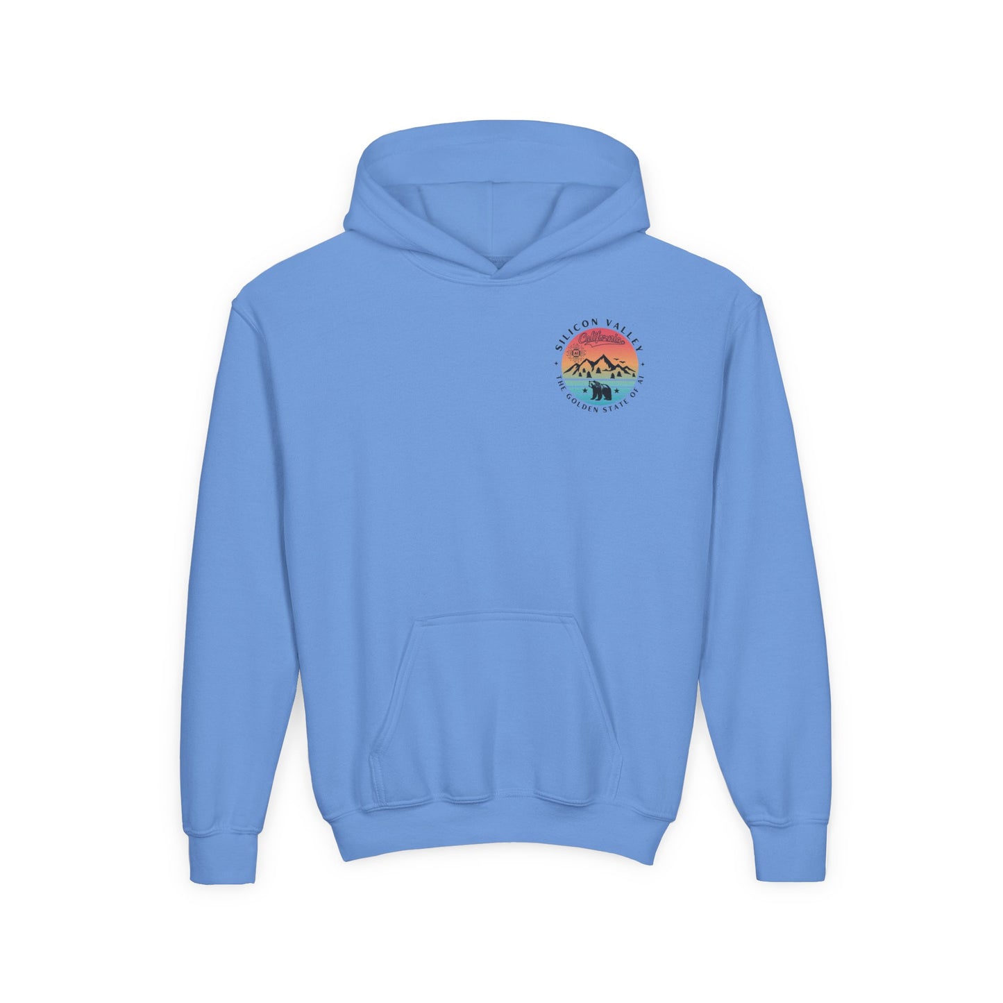 Silicon Valley  CA The State of AI Youth Hoodie