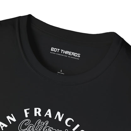 San Francisco CA The Golden State of AI - Unisex Softstyle Tee