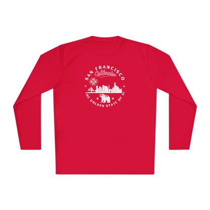 San Francisco CA The Golden State of AI - Unisex Long Sleeve Tee
