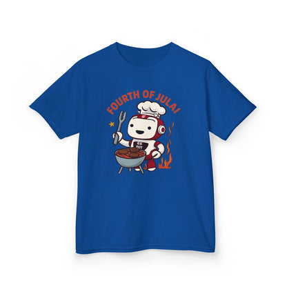 Kids Fourth of July"AI" Design Tee