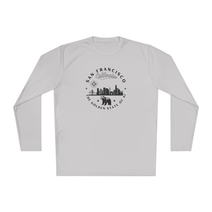 San Francisco CA The Golden State of AI - Unisex Long Sleeve Tee