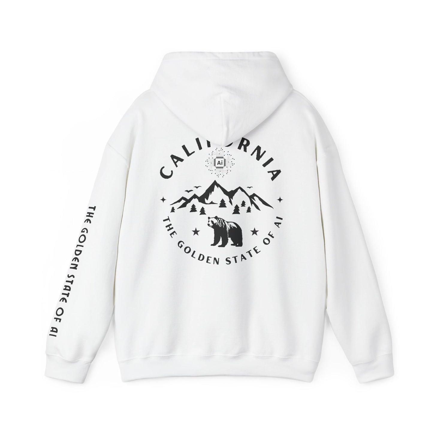 California The Golden State of AI - Unisex Hoodie