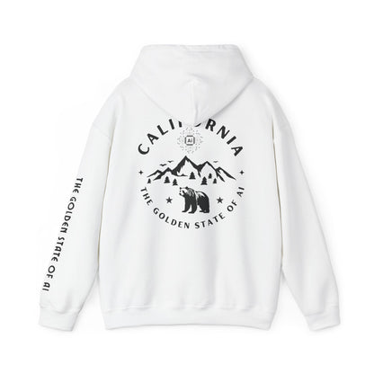 California The Golden State of AI - Unisex Hoodie