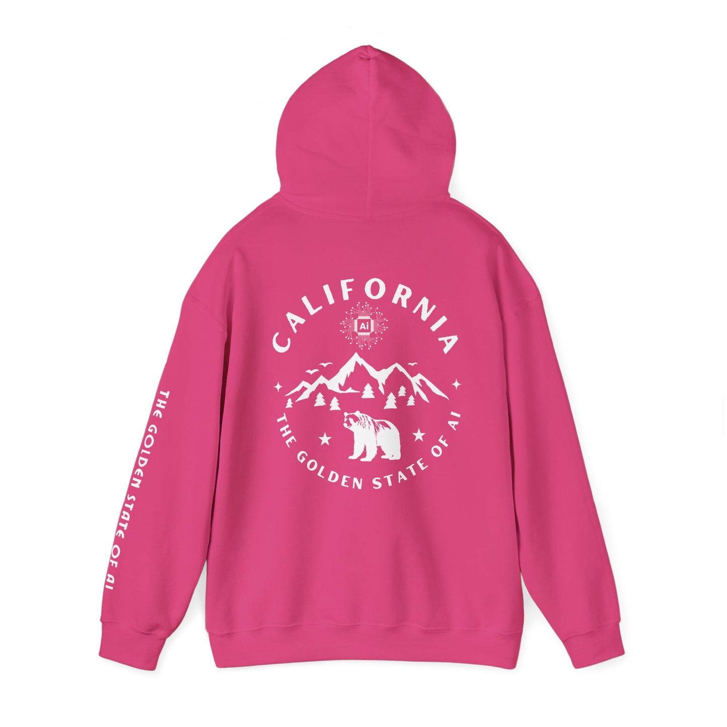 California The Golden State of AI - Unisex Hoodie