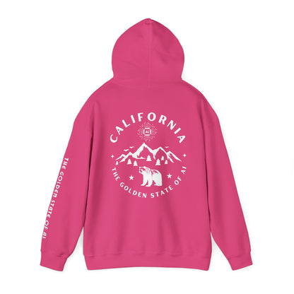 California The Golden State of AI - Unisex Hoodie