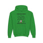 Camping Robot Youth Hooded Sweatshirt