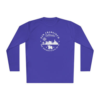 San Francisco CA The Golden State of AI - Unisex Long Sleeve Tee
