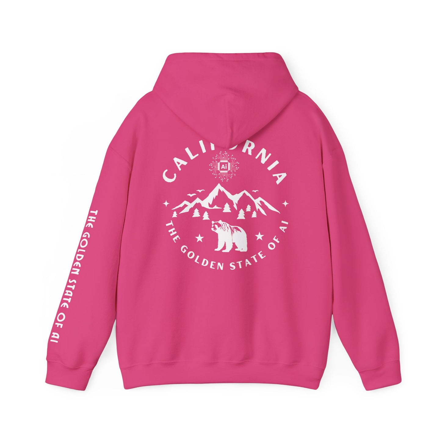 California The Golden State of AI - Unisex Hoodie