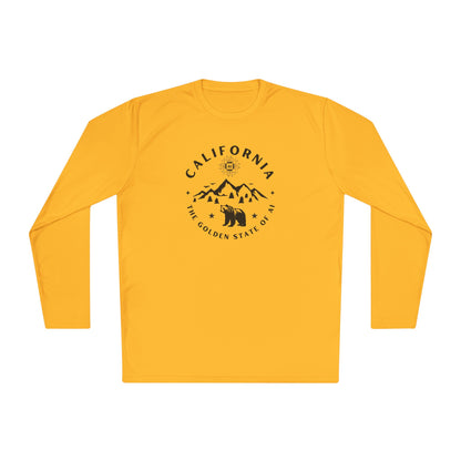 California The Golden State of AI - Unisex Long Sleeve Tee