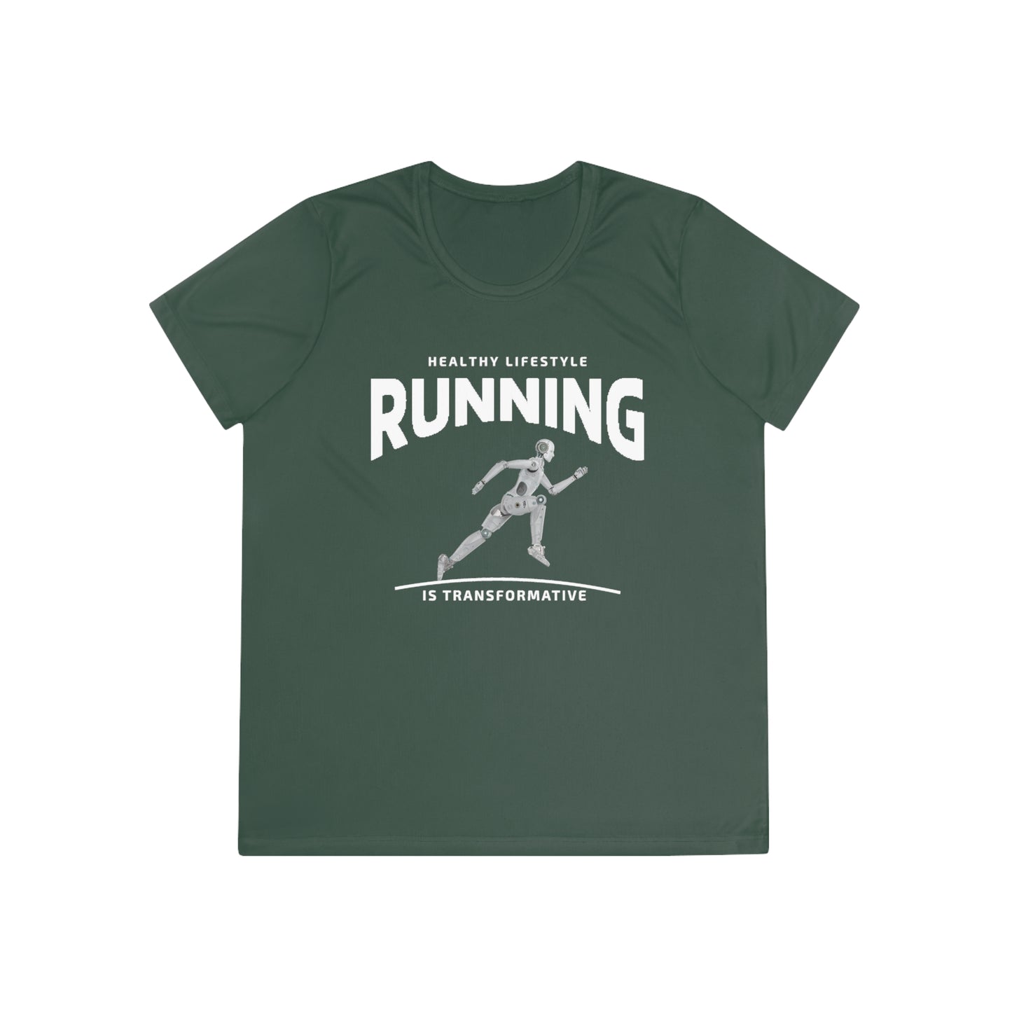 Healthy Lifestyle Running is Transformative - Workout Tee