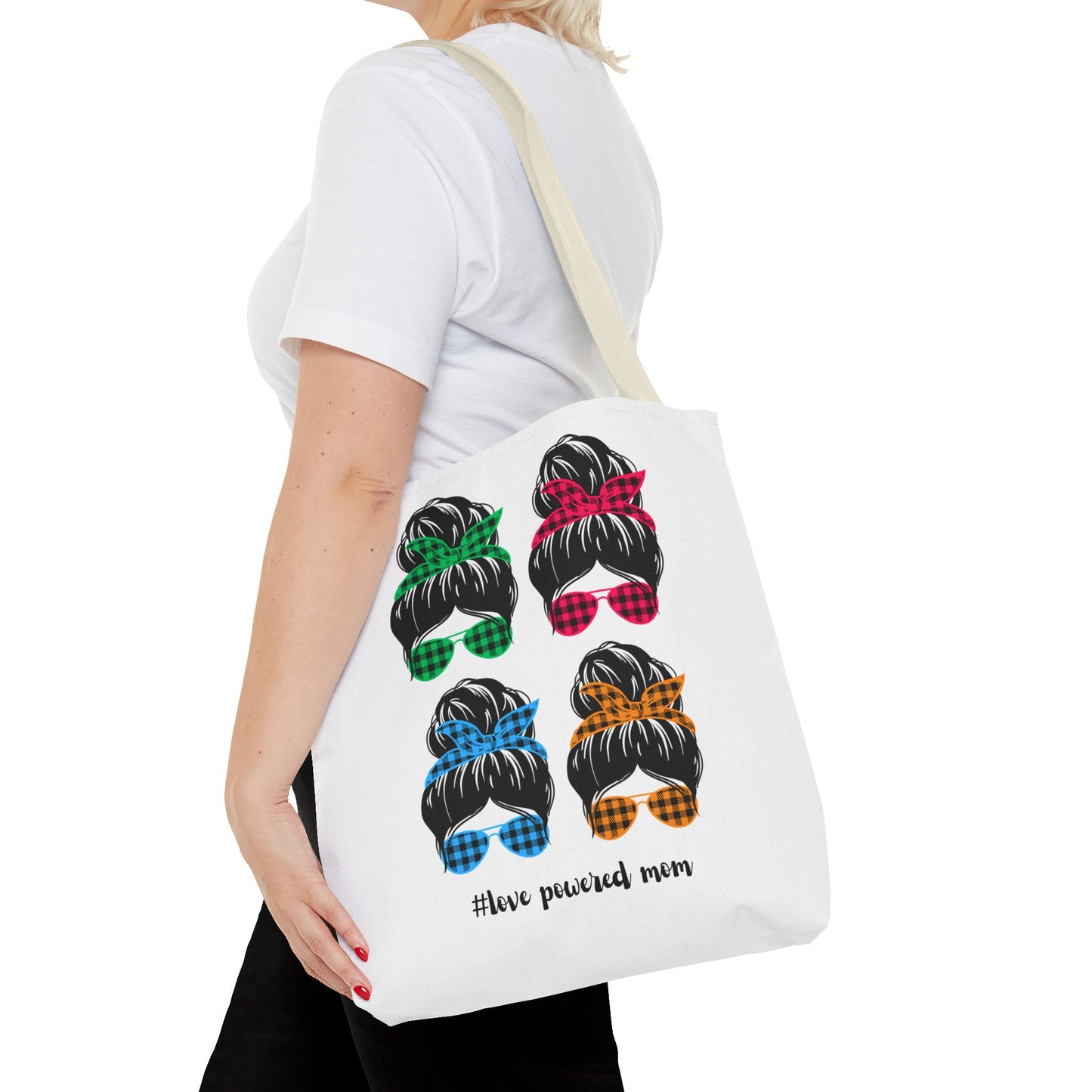 Love Powered Mom Tote Bag
